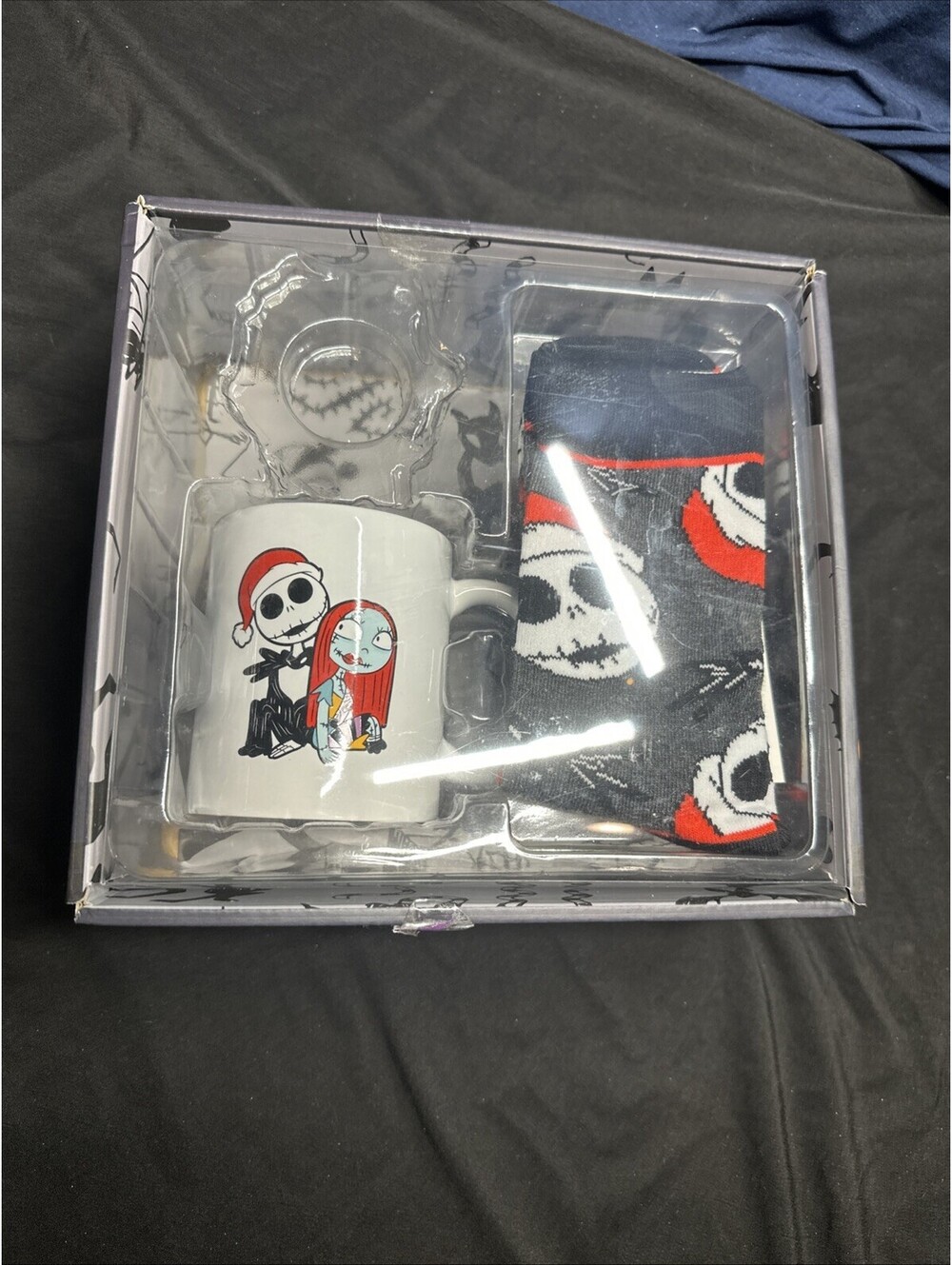 Disney Nightmare Before Christmas Gift Set 2 Piece Mug, Crew Socks, Christmas